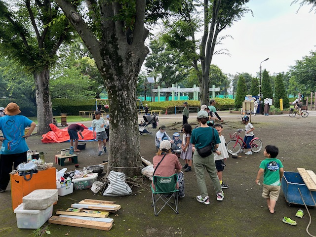 プレーパークせたがや視察